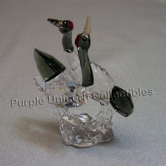 Swarovski Crystal SCS 2013 Red Crowned Cranes #1142860 - Picture 2 of 4